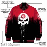 atlanta hawks punisher skull red black white jacket best selling jacketwow