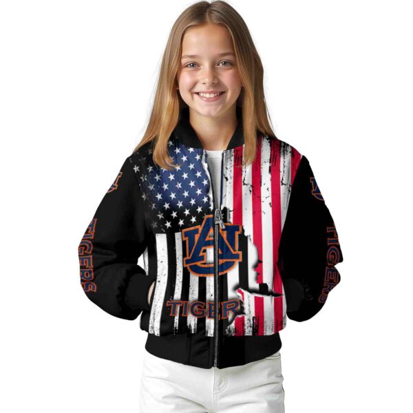auburn tigers patriotic theme black jacket top rated jacketwow