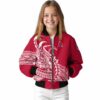 ball state cardinals tribal art red white black jacket top rated jacketwow