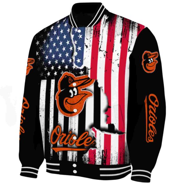 baltimore orioles patriotic theme black jacket best selling jacketwow