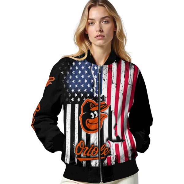 baltimore orioles patriotic theme black jacket latest model jacketwow