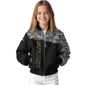 baltimore ravens camo patchwork black jacket top rated jacketwow