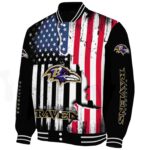 baltimore ravens patriotic theme black jacket best selling jacketwow