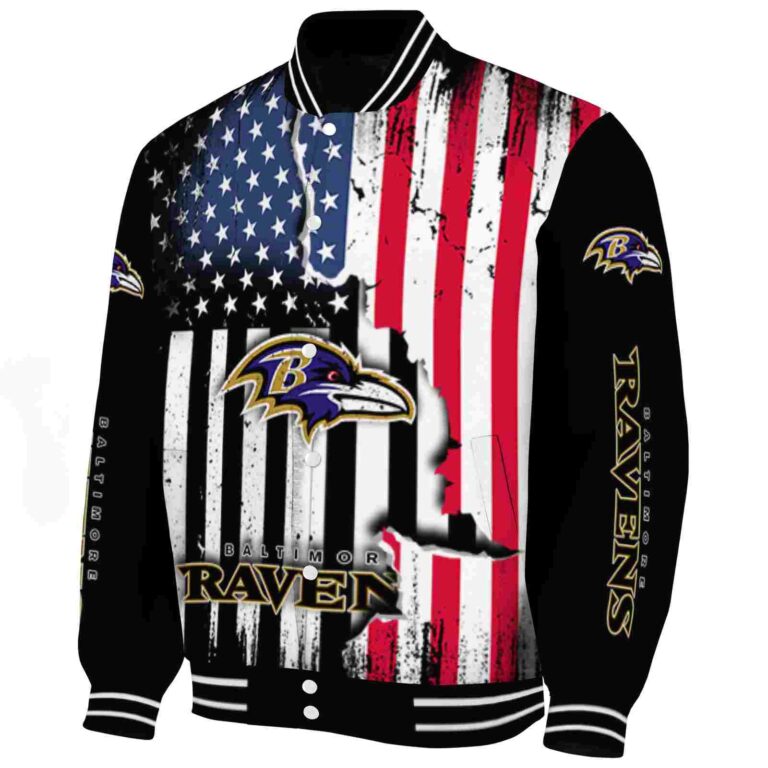 baltimore ravens patriotic theme black jacket best selling jacketwow