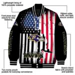 baltimore ravens patriotic theme black jacket best selling jacketwow