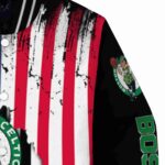 boston celtics patriotic theme black jacket best selling jacketwow