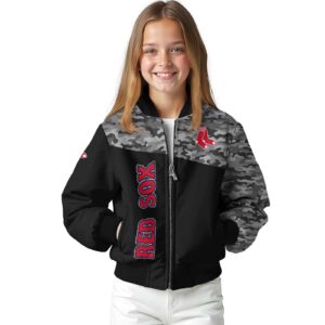 boston red sox camo patchwork black jacket top rated jacketwow