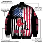 boston red sox patriotic theme black jacket best selling jacketwow