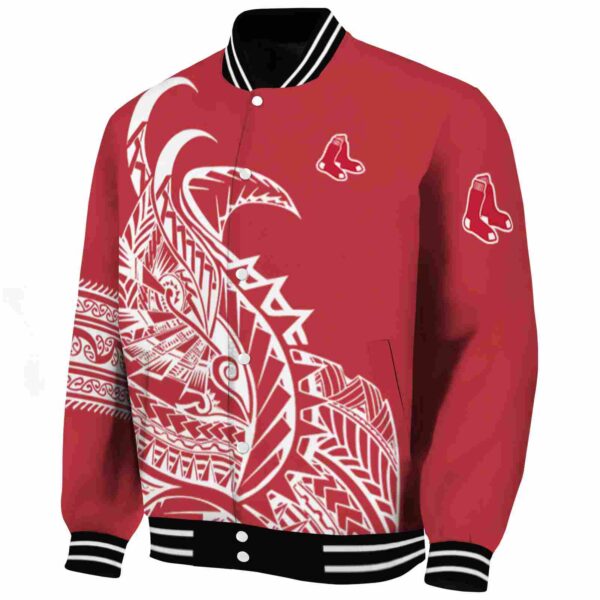 boston red sox tribal art red white black jacket best selling jacketwow