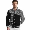brooklyn nets camo patchwork black jacket high quality jacketwow