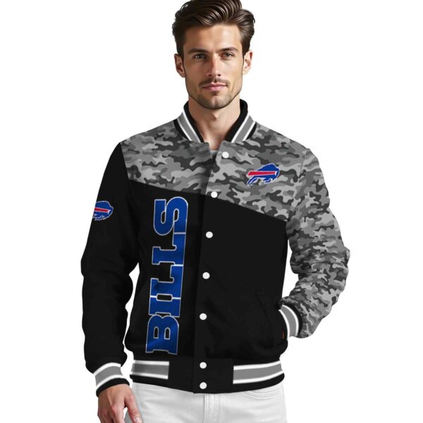 buffalo bills camo patchwork black jacket high quality jacketwow