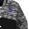 buffalo bills camo patchwork black jacket premium grade jacketwow