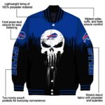 buffalo bills punisher skull blue black white jacket best selling jacketwow