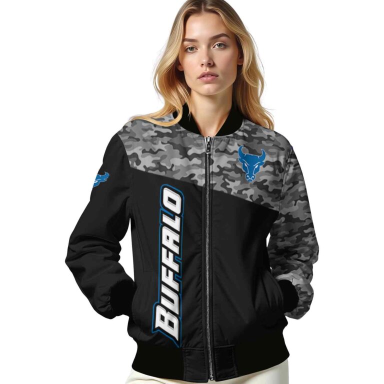 buffalo bulls camo patchwork black jacket latest model jacketwow
