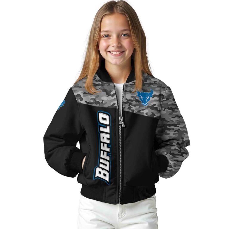 buffalo bulls camo patchwork black jacket top rated jacketwow
