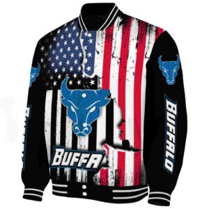 buffalo bulls patriotic theme black jacket best selling jacketwow