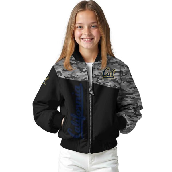 california golden bears camo patchwork black jacket top rated jacketwow