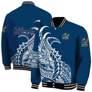 california golden bears tribal art blue white black jacket fashion forward jacketwow