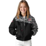 carolina hurricanes camo patchwork black jacket best selling jacketwow