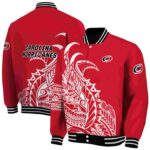 carolina hurricanes tribal art red white black jacket best selling jacketwow
