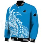 carolina panthers tribal art blue white black jacket best selling jacketwow