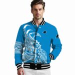 carolina panthers tribal art blue white black jacket best selling jacketwow