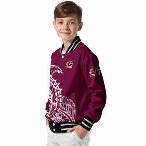 central michigan chippewas tribal art maroon white black jacket trendy jacketwow