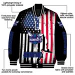 charlotte hornets patriotic theme black jacket best selling jacketwow
