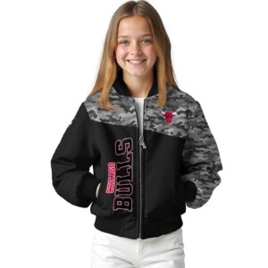 chicago bulls camo patchwork black jacket top rated jacketwow