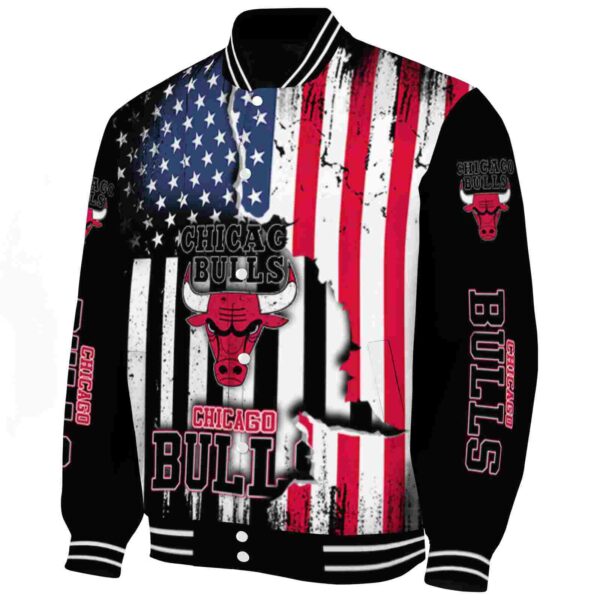 chicago bulls patriotic theme black jacket best selling jacketwow