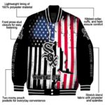 chicago white sox patriotic theme black jacket best selling jacketwow