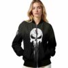 chicago white sox punisher skull black white jacket latest model jacketwow