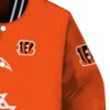 cincinnati bengals tribal art orange white black jacket premium grade jacketwow