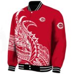cincinnati reds tribal art red white black jacket best selling jacketwow