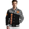 clemson tigers camo patchwork black jacket high quality jacketwow