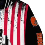 cleveland browns patriotic theme black jacket best selling jacketwow