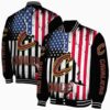 cleveland cavaliers patriotic theme black jacket fashion forward jacketwow
