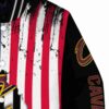 cleveland cavaliers patriotic theme black jacket premium grade jacketwow