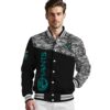coastal carolina chanticleers camo patchwork black jacket high quality jacketwow