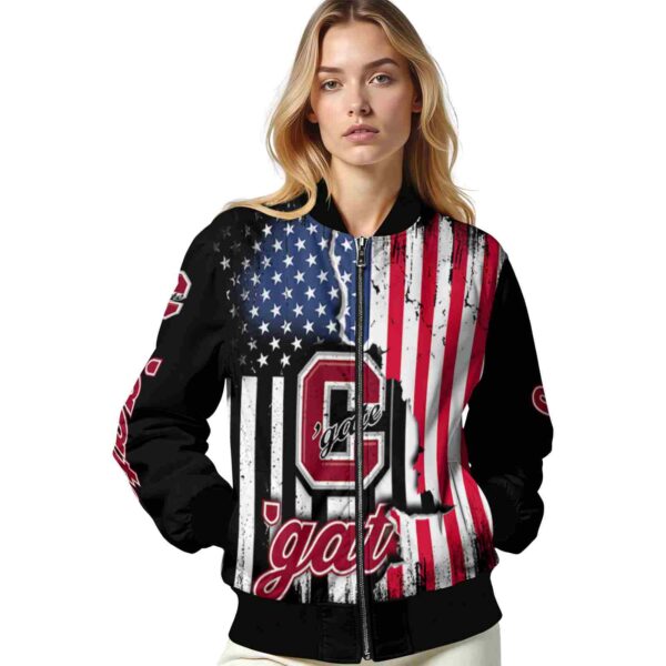 colgate raiders patriotic theme black jacket latest model jacketwow