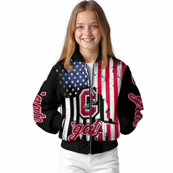 colgate raiders patriotic theme black jacket top rated jacketwow