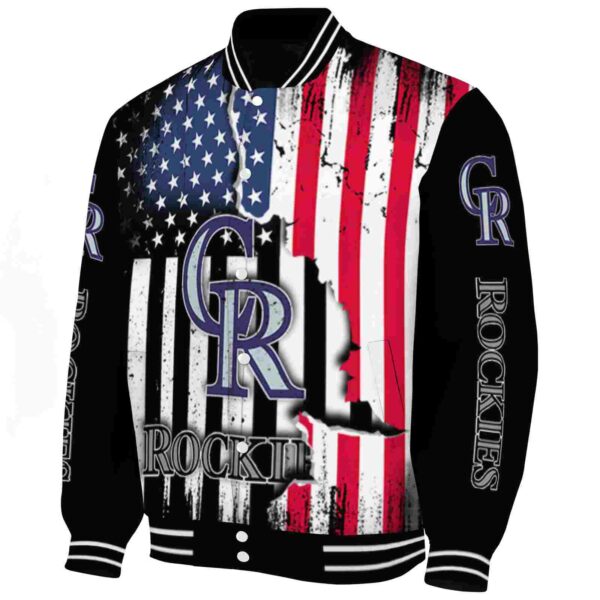 colorado rockies patriotic theme black jacket best selling jacketwow