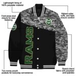 colorado state rams camo patchwork black jacket best selling jacketwow