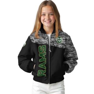 colorado state rams camo patchwork black jacket top rated jacketwow