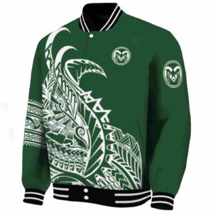colorado state rams tribal art green white black jacket best selling jacketwow