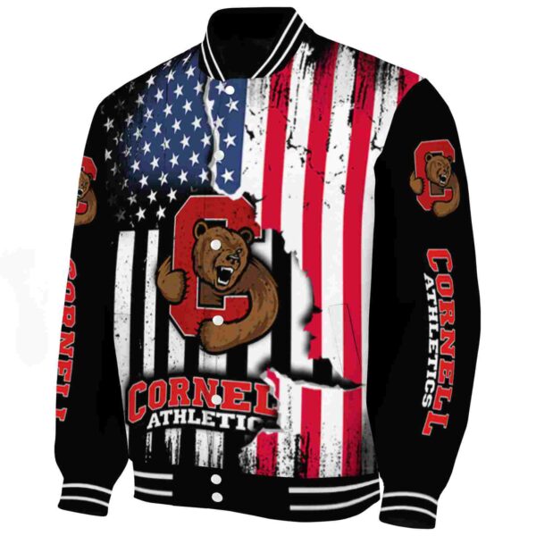 cornell big red patriotic theme black jacket best selling jacketwow