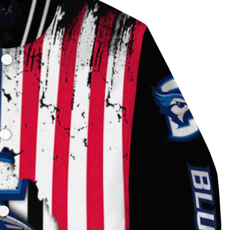 creighton bluejays patriotic theme black jacket premium grade jacketwow