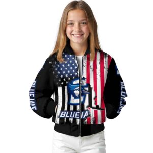 creighton bluejays patriotic theme black jacket top rated jacketwow