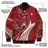 custom arizona diamondbacks floral print red jacket new arrival jacketwow
