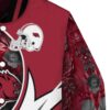 custom arkansas razorbacks floral print red jacket premium grade jacketwow